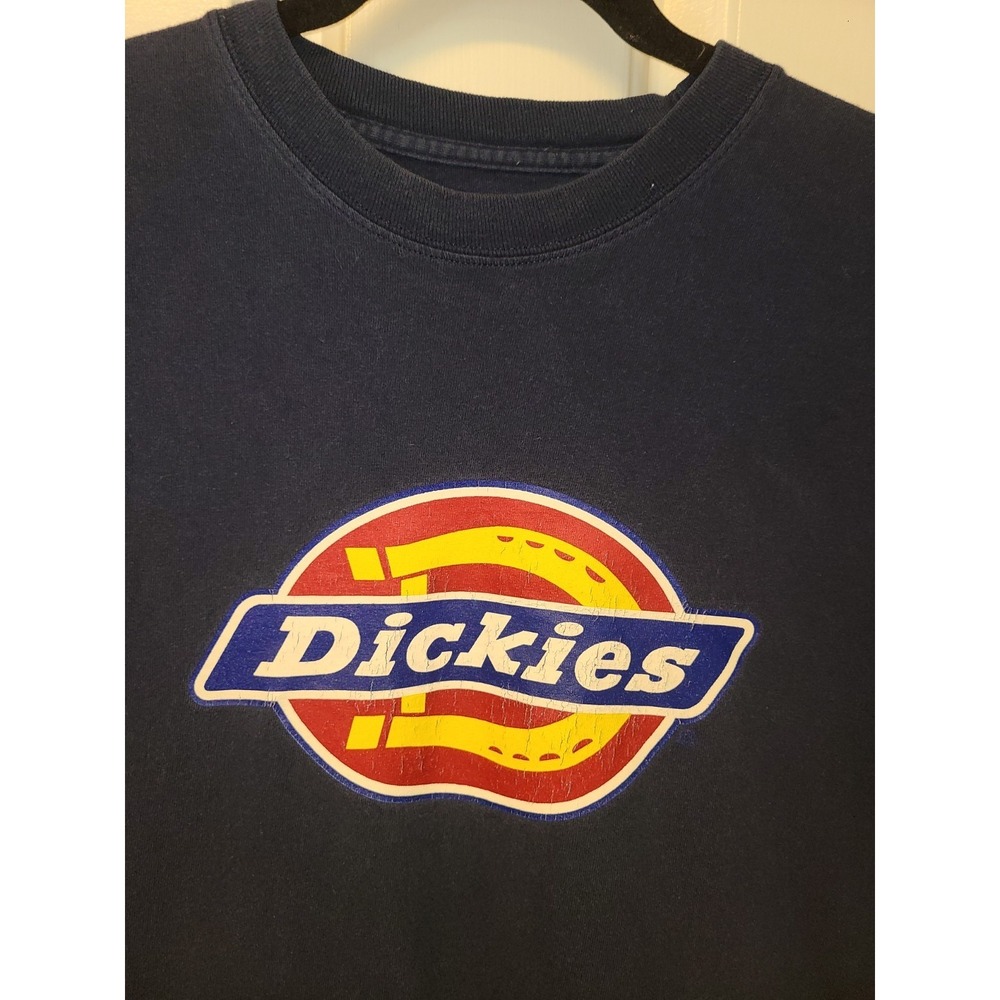 Dickies Mens T-Shirt Logo Graphic Tee Tโ Shirts Navy shirt men's work